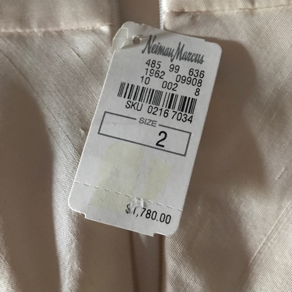 SOLD🎈🎈🎈🎈🎈🎈🎈🎈🎈🎈Valentino Skirt,New With Tags,Size 2,Cream,A-line - Picture 9 of 14